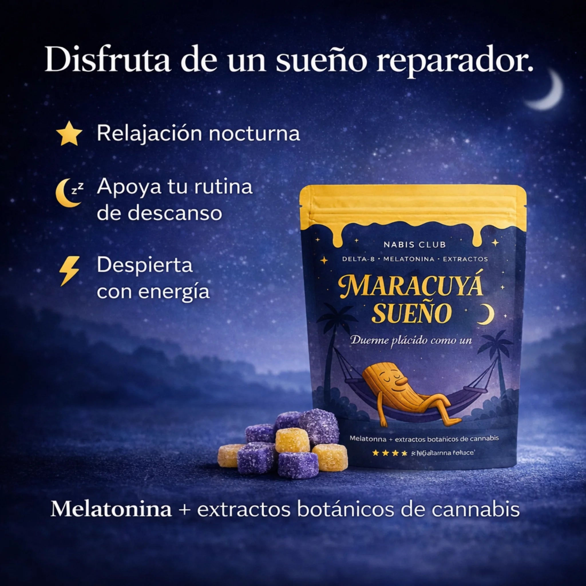 A dormir como un tronco. Efecto en 45 min.