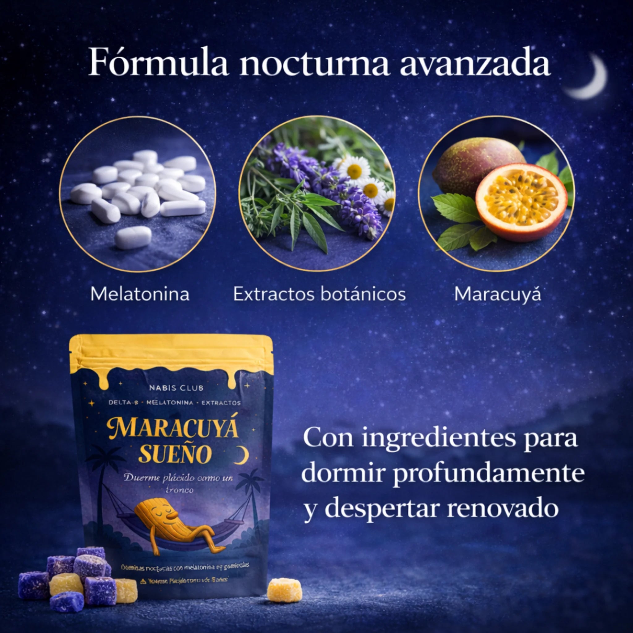 A dormir como un tronco. Efecto en 45 min.