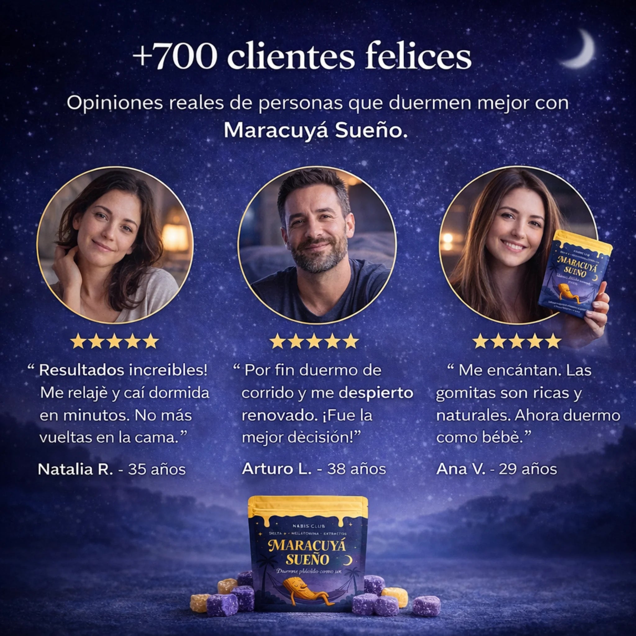 A dormir como un tronco. Efecto en 45 min.